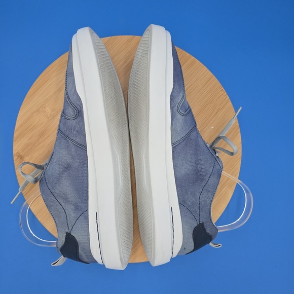 Cole Haan GrandPro Rally Canvas Court Trainers  Blue/Optic White  Men's 10W EUC‎ - Picture 5 of 9